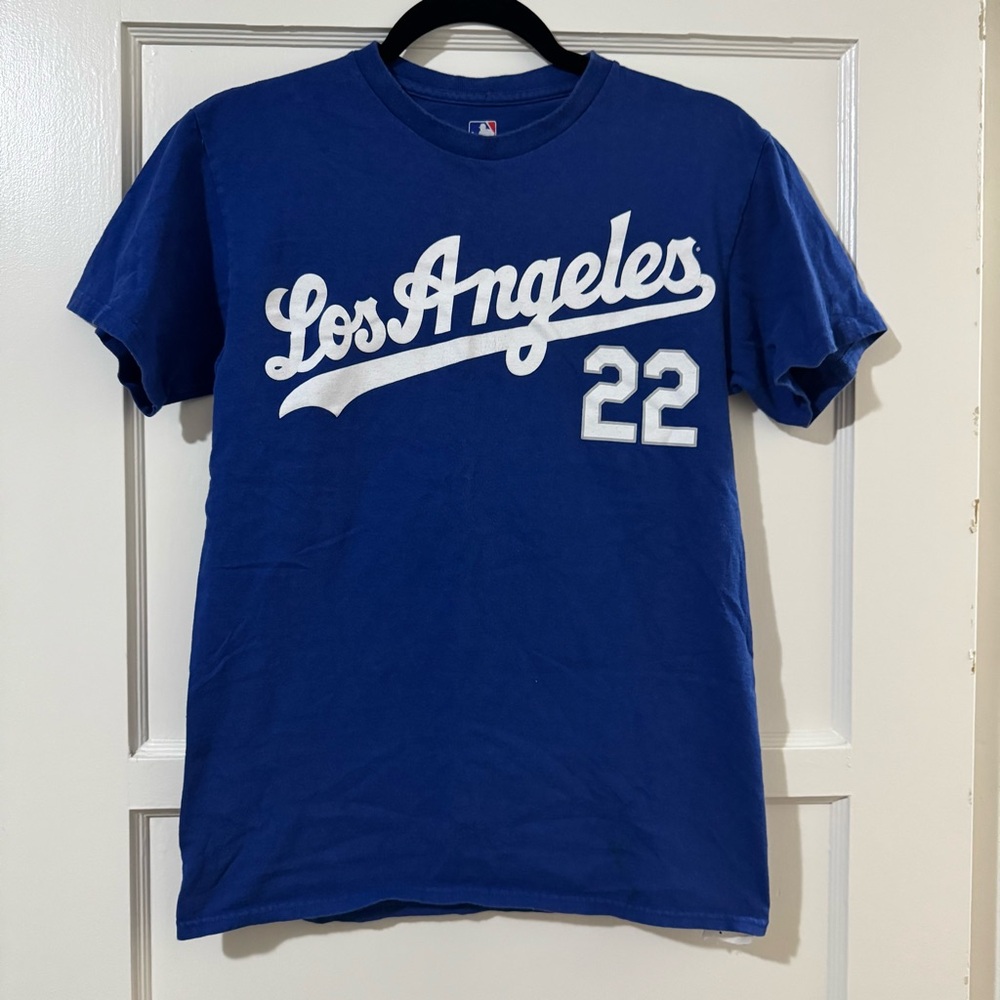 LA Dodgers kershaw t-shirt jersey